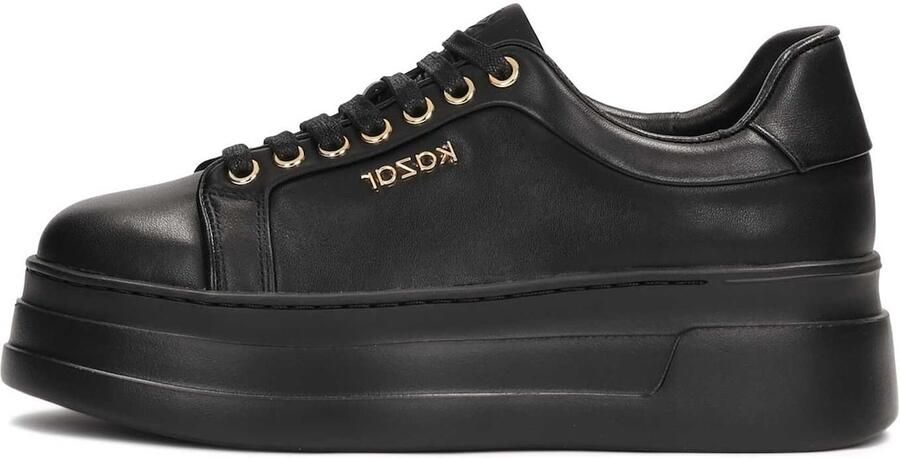 Kazar Leather sneakers on a thick straight sole - Foto 2