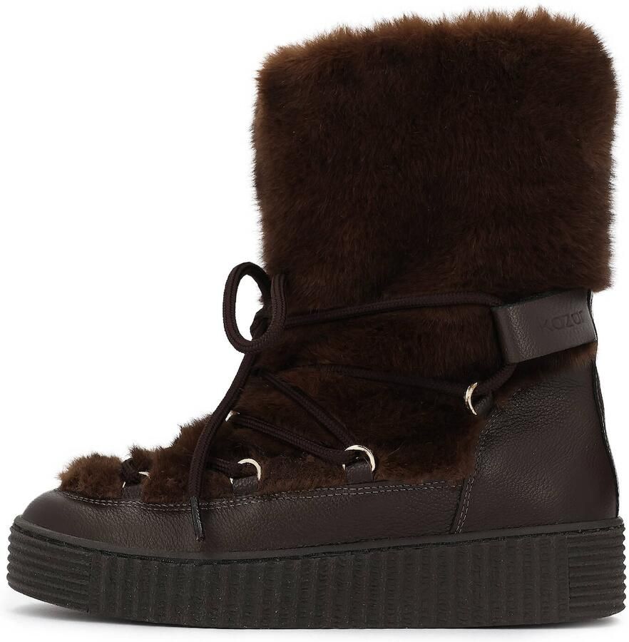 Kazar Snowboots donkerbruin