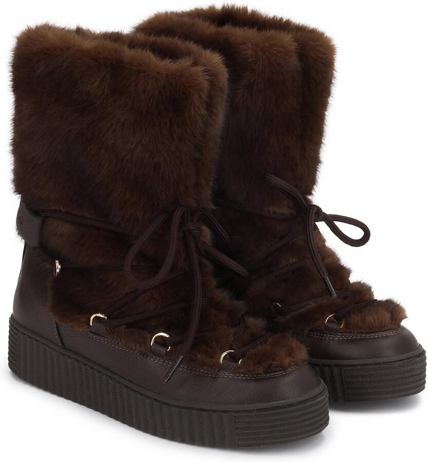 Kazar Snowboots donkerbruin - Foto 3