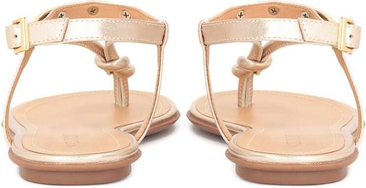 Kazar Leren platte sandalen Yellow Dames - Foto 6