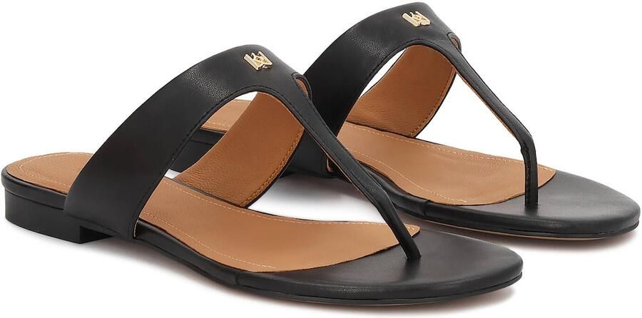 Kazar Monogram Versierde Slippers - Foto 4