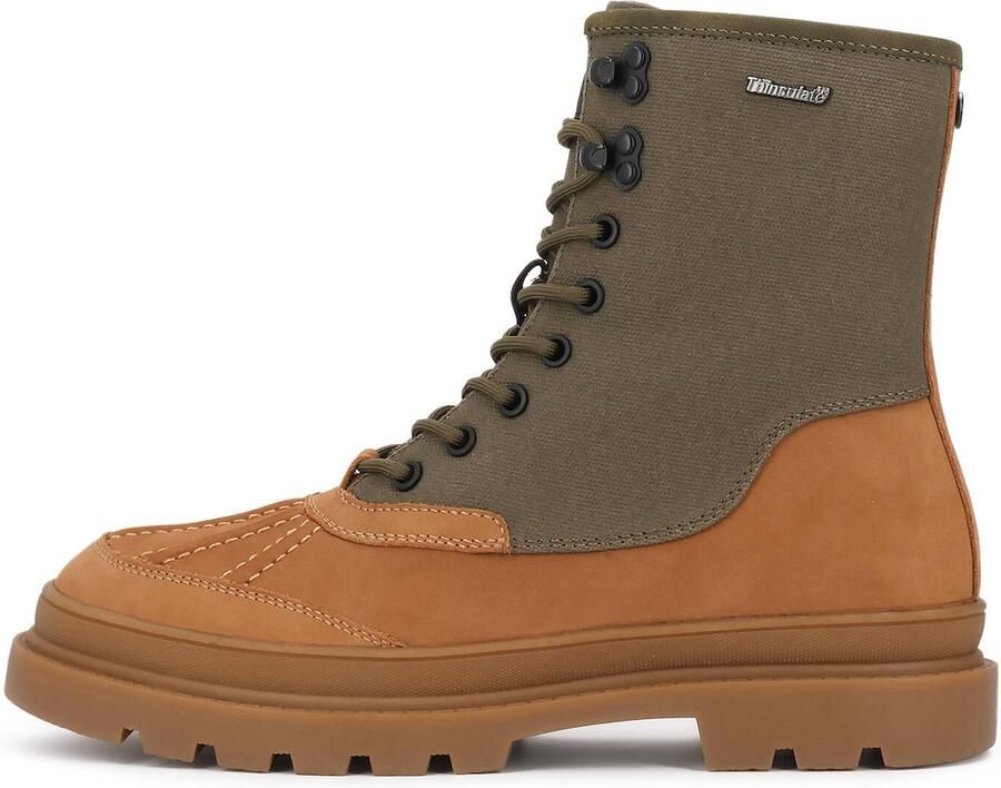 Kazar Veterboots cognac olijfgroen