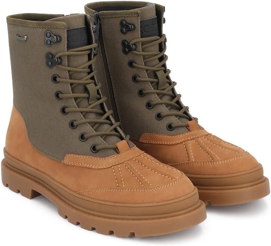 Kazar Veterboots cognac olijfgroen - Foto 2
