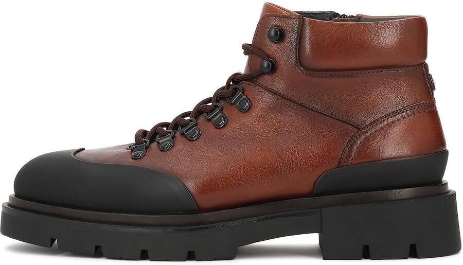 Kazar Veterboots kastanjebruin zwart