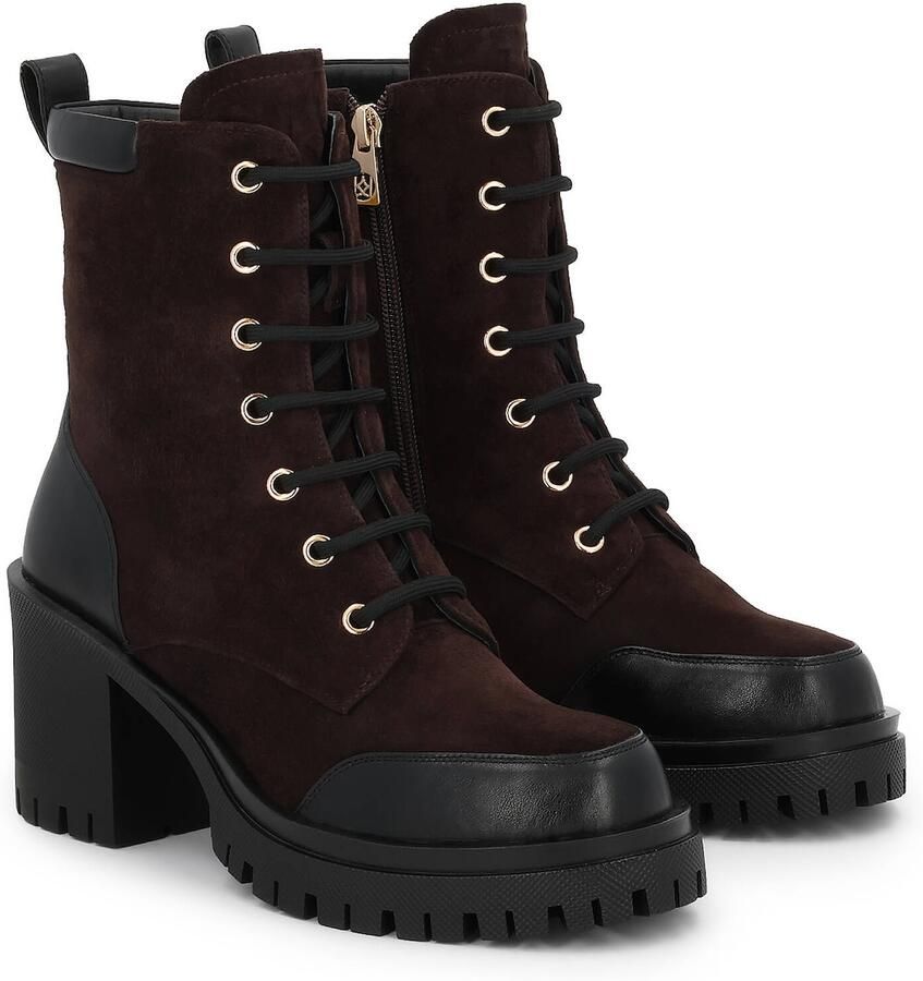Kazar Brown boots with black inserts - Foto 2