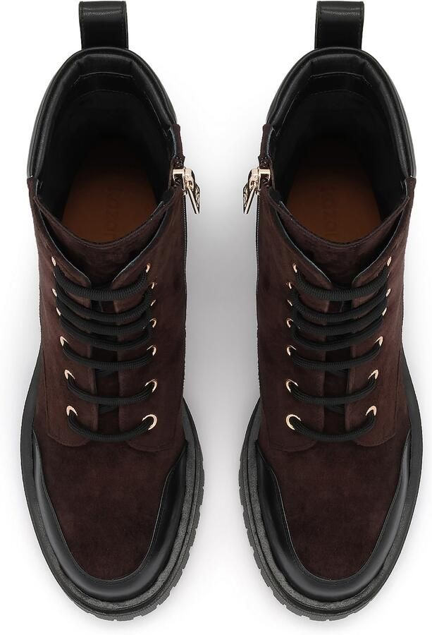 Kazar Brown boots with black inserts - Foto 4