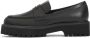 Kazar Zwarte Leren Casual Schoenen met Dikke Zool Black Dames - Thumbnail 2