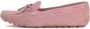 Kazar Dames roze mocassins met leren koord en strik Pink Dames - Thumbnail 2