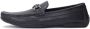Kazar Heren marineblauwe mocassins Blue Heren - Thumbnail 2