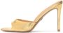 Kazar Dames luxe gouden leren muilen Yellow Dames - Thumbnail 2