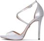 Kazar Elegante zilveren sandalen op een hoge hak - Thumbnail 2