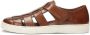 Kazar Heren sandalen van bruin leer - Thumbnail 2