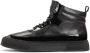 Kazar Enkelhoge leren sneakers voor heren met glanzende details - Thumbnail 2