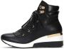 Kazar Zwarte sneakers voor dames - Thumbnail 2
