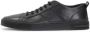 Kazar Zwarte leren sneakers voor heren in minimalistische stijl Black Heren - Thumbnail 2