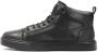 Kazar Moderne Leren Sneakers Trendy Design Black Heren - Thumbnail 2