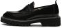 Kazar Studio Zwarte loafers gestikt met witte draad Black Heren - Thumbnail 1