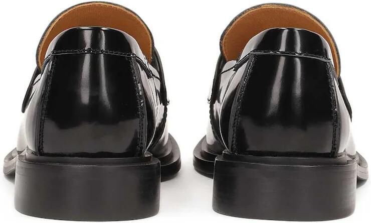 Kazar Studio Gelakte schoenen met stiksels aan de voorkant Black Dames - Foto 5