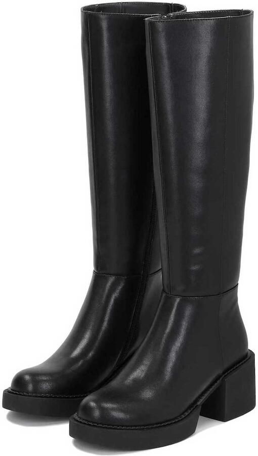 Kazar Studio Bottes hautes noires pour femmes - Foto 3