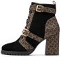 Kazar Dames bruine en zwarte laarzen Black Dames - Thumbnail 2