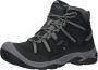 Keen Circadia Mid Heren Wandelschoenen Black Steel Grey Zwart Leer K1026768 - Thumbnail 2