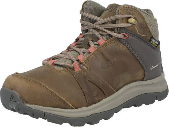 Keen Terradora II Mid Dames Wandelschoenen Brindle Redwood Bruin Leer K1023728 - Foto 3