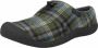 Keen Howser III Slide Heren Slip-On Green Plaid Black Groen Gerecyclede PET flessen K1026656 - Thumbnail 2