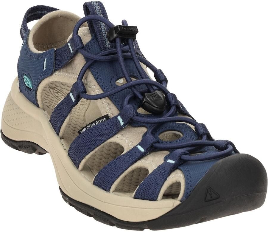Keen Astoria West Dames Wandelsandalen Naval Academy Reef Waters - Foto 2