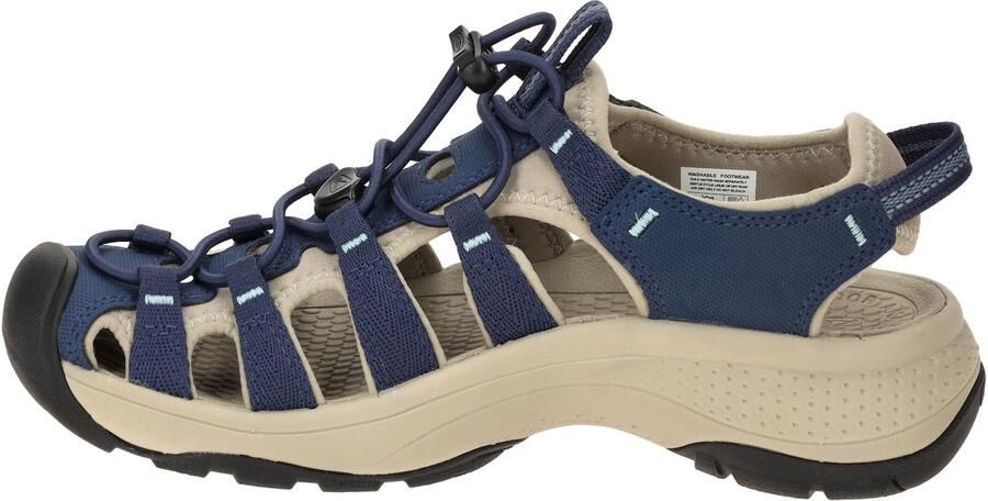 Keen Astoria West Dames Wandelsandalen Naval Academy Reef Waters - Foto 6