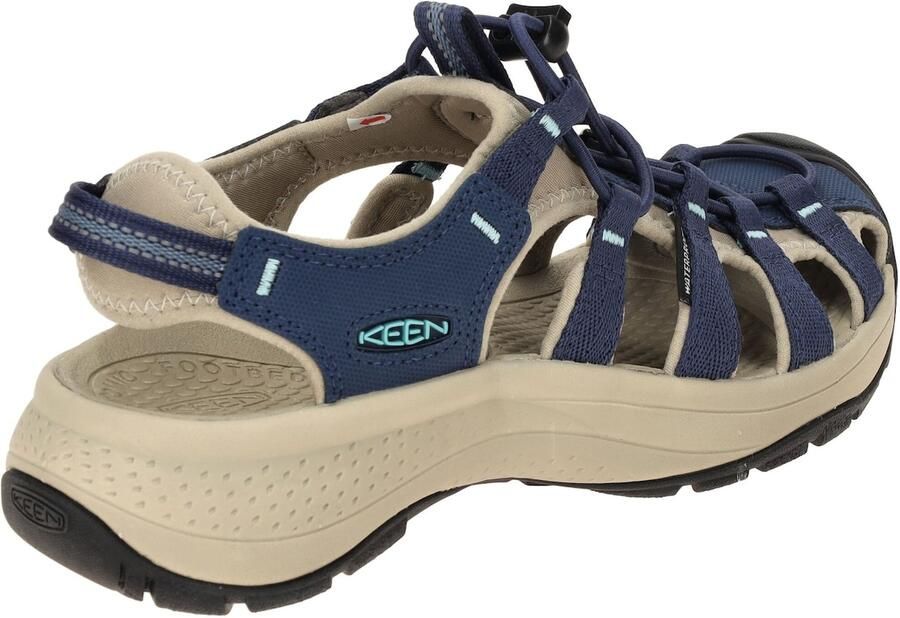 Keen Astoria West Dames Wandelsandalen Naval Academy Reef Waters - Foto 5