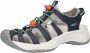 Keen Astoria West Dames Wandelsandalen Navy Beveled Glass Blauw Gerecyclede PET flessen K1023587 - Thumbnail 4