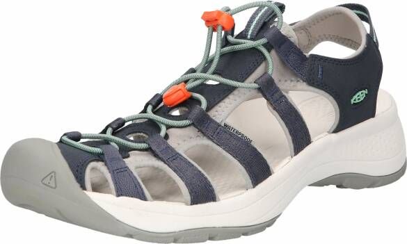 Keen Astoria West Dames Wandelsandalen Navy Beveled Glass Blauw Gerecyclede PET flessen K1023587 - Foto 5