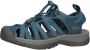 Keen Whisper Dames Wandelsandalen Smoke Blue Aqua Polyester K1022809 - Thumbnail 4