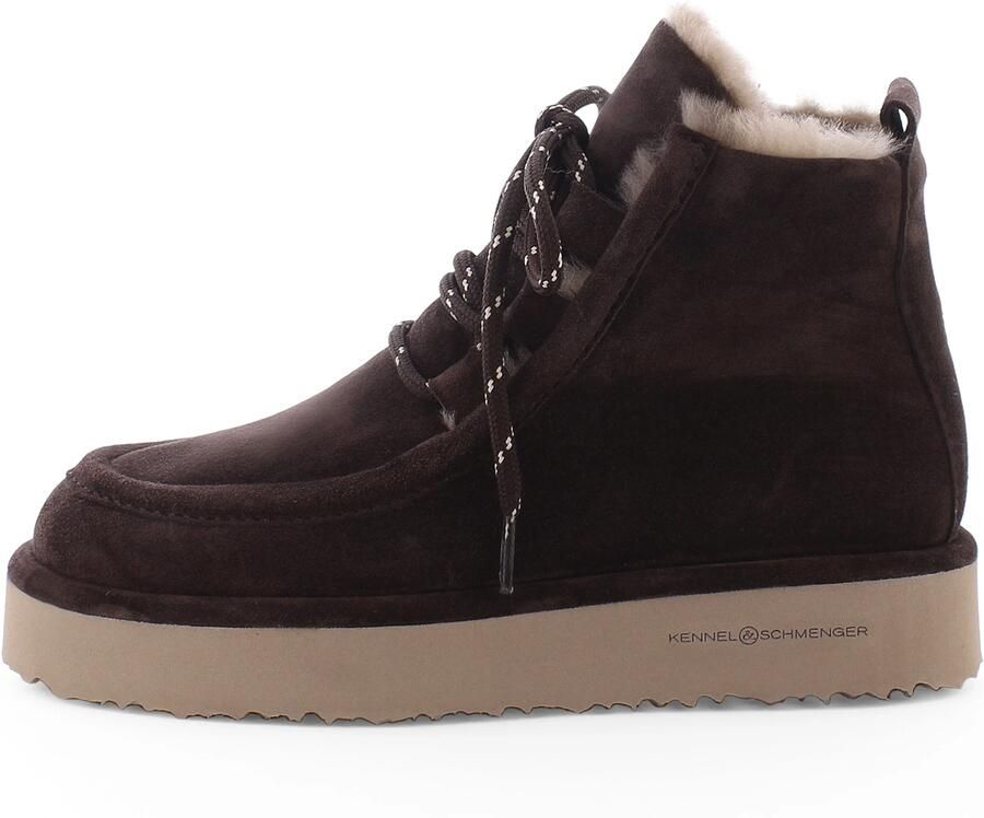 Kennel & Schmenger Sneakers hoog ' AURI ' donkerbruin