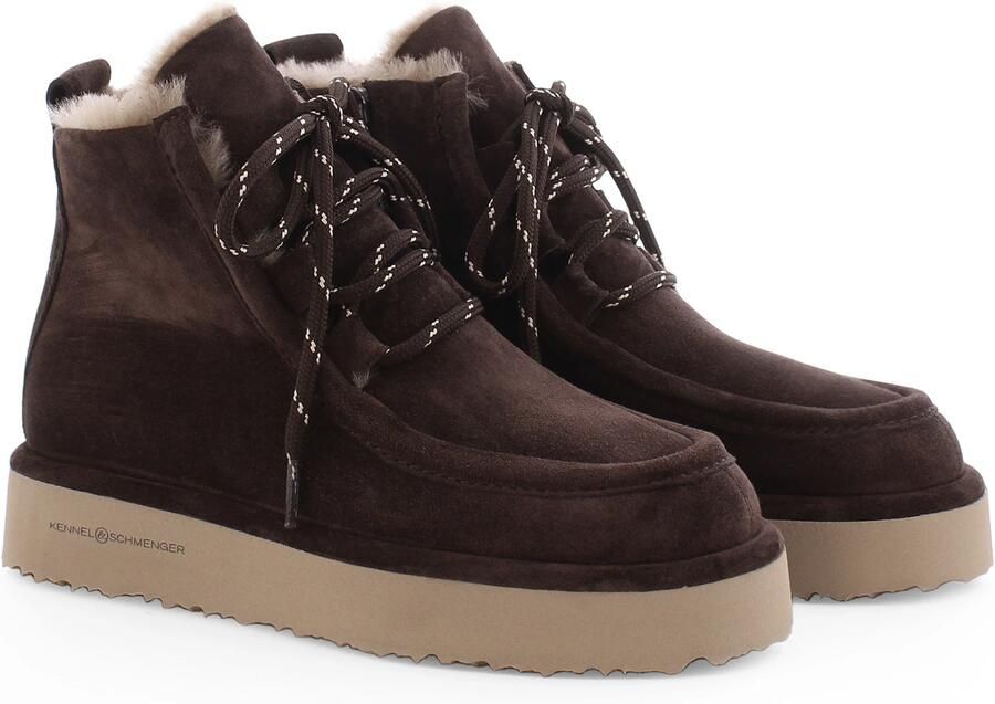 Kennel & Schmenger Sneakers hoog ' AURI ' donkerbruin - Foto 4