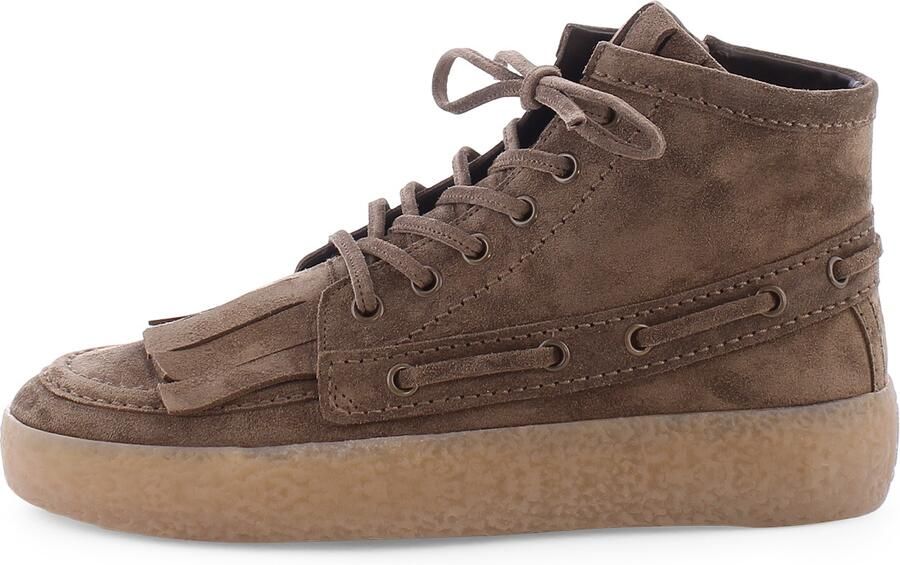 Kennel & Schmenger Sneakers hoog ' PIT ' donkerbruin