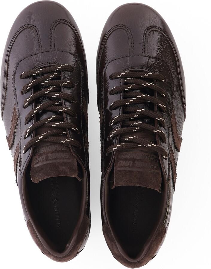 Kennel & Schmenger Sneakers laag 'Drop' donkerbruin honing - Foto 2