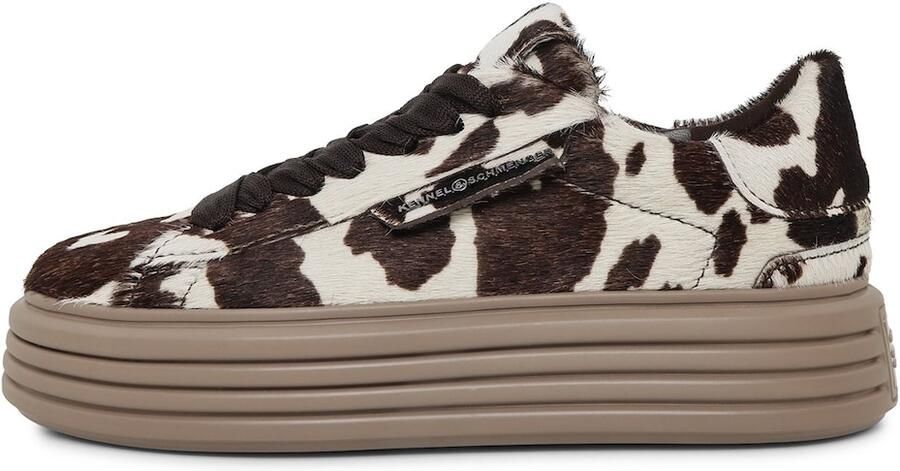 Kennel & Schmenger Sneakers laag 'LILO' bruin wit