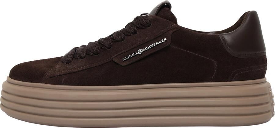 Kennel & Schmenger Sneakers laag 'LILO' donkerbruin