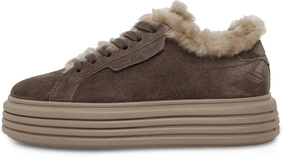 Kennel & Schmenger Sneakers laag 'LILO' lichtbeige donkerbruin