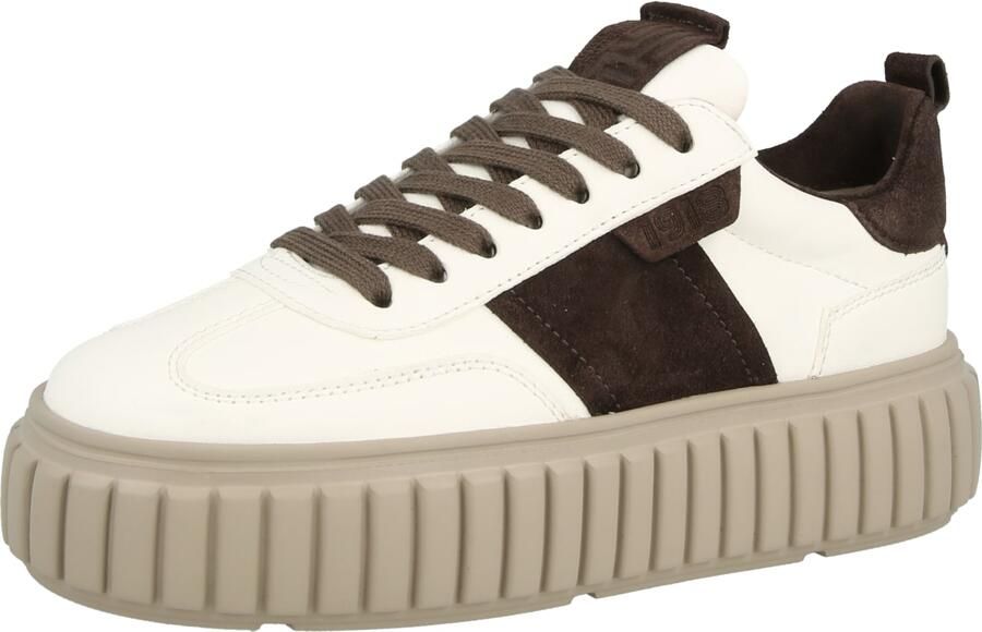 Kennel & Schmenger Sneakers laag 'ZAP' crème chocoladebruin