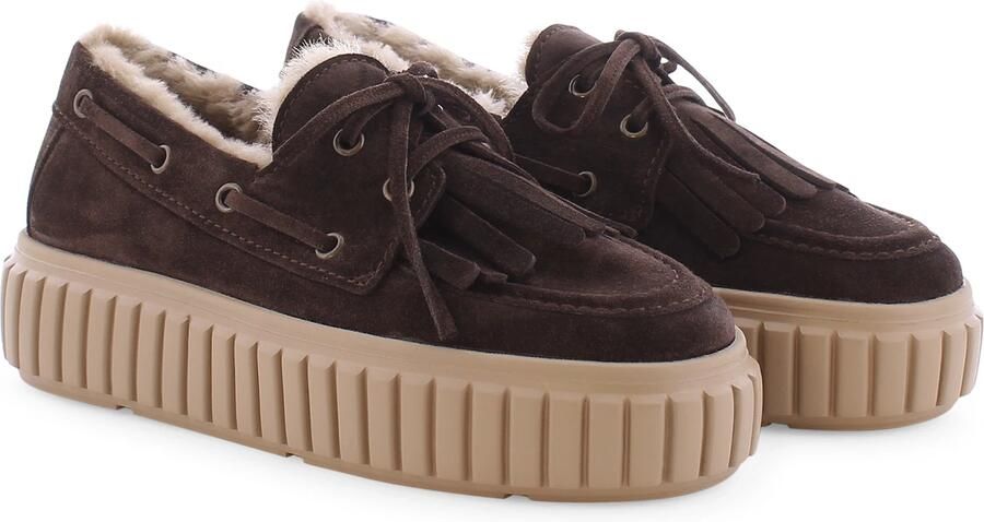 Kennel & Schmenger Sneakers laag ' ZAP ' donkerbruin - Foto 3