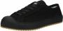 Komrads vegan sneakers ICNS Spartak Monoblack Schoen uit duurzaam en gerecycleerd materiaal Zwart - Thumbnail 2