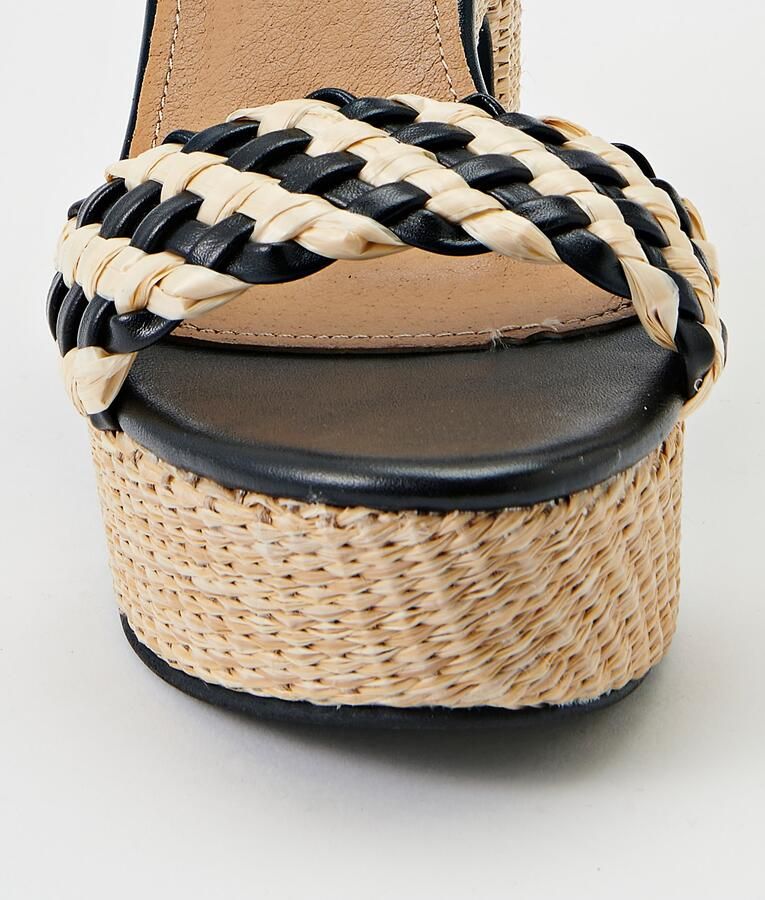 KOROSHI Sandaal zwart offwhite - Foto 2