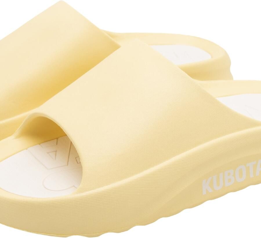 Kubota Strand- badschoen ' Flow Women's Slip-On Casual Slides' geel - Foto 4