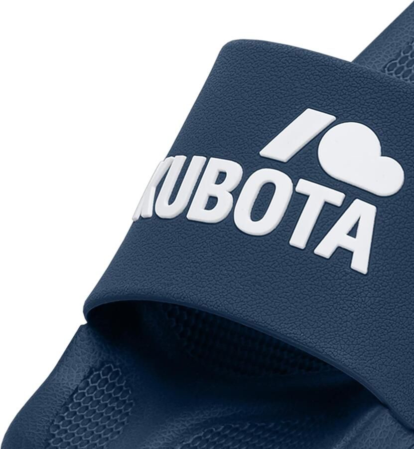 Kubota Strand- badschoen ' Men's Slip-On Black Basic Pool Slides' navy - Foto 3