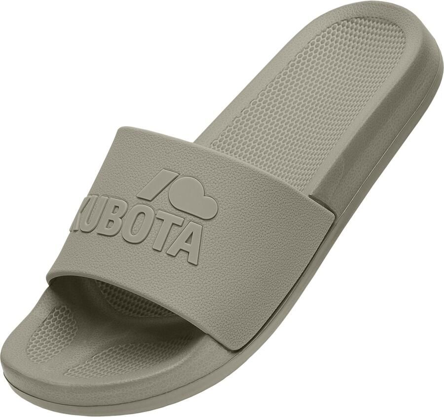 Kubota Strand- badschoen ' Women's Slip-On Light Green Basic Plain Pool Slides' beige - Foto 4