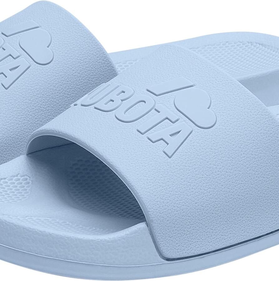 Kubota Strand- badschoen ' Women's Slip-On Light Green Basic Plain Pool Slides' lichtblauw - Foto 2