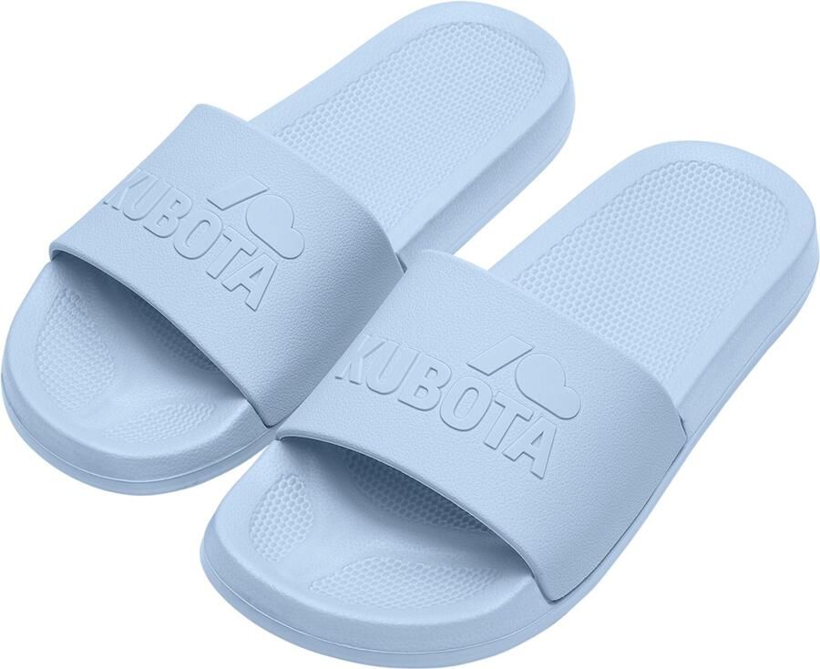 Kubota Strand- badschoen ' Women's Slip-On Light Green Basic Plain Pool Slides' lichtblauw - Foto 5