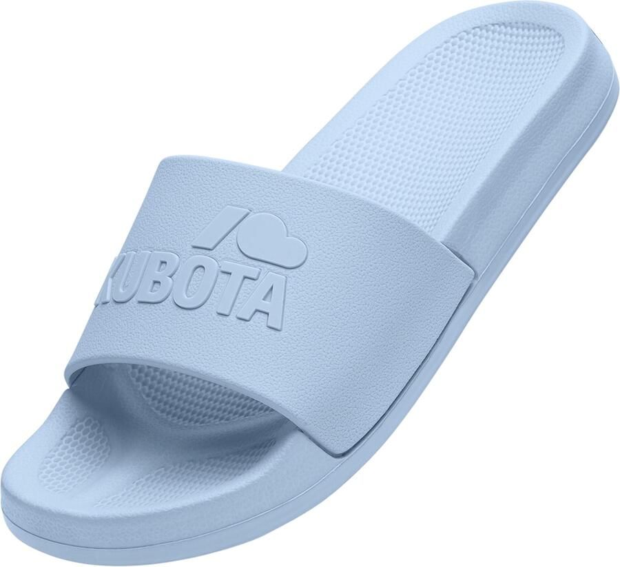 Kubota Strand- badschoen ' Women's Slip-On Light Green Basic Plain Pool Slides' lichtblauw - Foto 4